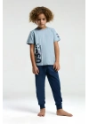 U.S. Polo Assn %100 Pamuk Erkek Çocuk Pijama Takım