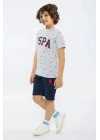 U.s. Polo Assn Grimelanj Lacivert Erkek Çocuk Bermuda Takım
