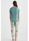 Yumuşak dokulu pijama takımı