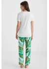 Yumuşak dokulu pijama takımı