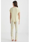 Yumuşak dokulu pijama takımı