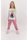 Frozen Lisanslı Follow Your Heart Kremmelanj Kız Çocuk Pijama Takımı