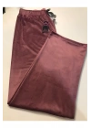 Fransız Kadife Pijama Altı Battal Beden