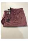 Fransız Kadife Pijama Altı Battal Beden