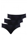 Essential 3lü Siyah Slip