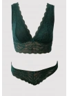 Kadın Yonca 4755 Dantelli Kapsız Bralet Sütyen Takım / Iç Çamaşır Takımı