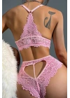 8455 Dantel Bralet Sütyen Takım