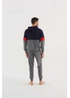 U.s. Polo Us18602-s Erkek Uzun Kol Kapüşonlu Pijama Takımı