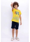 U.s. Polo Assn Basic Sarı Erkek Çocuk Bermuda Takım