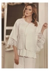 Ekru Lohusa Sabahlık Pijama Takımı 852