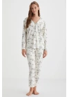 Yumuşak doukulu pijama takımı