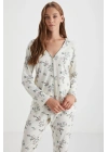 Yumuşak doukulu pijama takımı