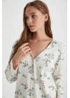 Yumuşak doukulu pijama takımı