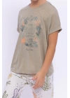 Find Beauty Kahverengi Kız Çocuk Pijama Takımı