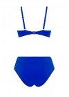 Bonie Dolgulu Straplez Yüksek Bel Bikini Takım