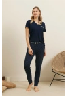 Lacivert Pijama Takım 21aqu0021684