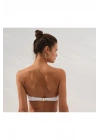 Bonie Dolgulu Tak-Çıkar Omuz Askılı Straplez Bikini Üstü