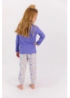 Rolypoly Shine Bright Like The Stars Indigo Kız Çocuk Pijama Takımı