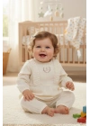 Feelıng Sweatshırt and Trousers 2li Bebek Takımı 59823