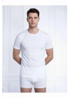 Erkek Beyaz 2li Tender Cotton T-shirt 9675
