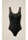 Kadın Siyah Çıtçıtlı Body