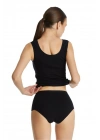 Kadın Dantelli Slip Külot 1333 - Siyah