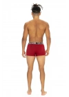 U.s Polo Assn. 80533 Erkek Pamuklu 3lü Boxer-Bordo&Siyah&Antrasitmelanj
