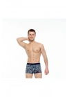 U.S. POLO ASSN. - Erkek Sarı - Baskılı- Lacivert 3 lü Boxer Z.8.0.ET.4.A.G9.R.7.P
