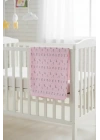 Bibaby Happy Zebra Land Fluffy Bebek Battaniye 64529 Pembe