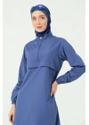 Dümen Tesettür Mayo Lacivert DLX-25283