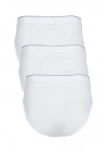 Erkek Slip 3lü Paket Tender Cotton 9672 -Beyaz