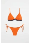 Kadın Turuncu İpli Bikini Altı