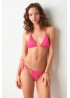 No Gossip Aqua Üçgen Bikini Tek Üst Lila 249123