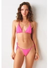 No Gossip Aqua Üçgen Bikini Tek Üst Lila 249123