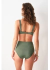 No Gossip Dolores Toparlayıcı Bikini Tek Üst Haki 249124