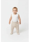 Waffle Smile Patikli Pantolon Ekru