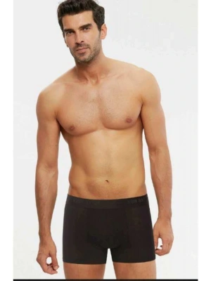 Colin Pamuklu 2 Li Erkek Boxer Siyah