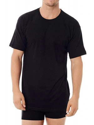 Kısa Kol Sıfır Yaka Koton Modal Erkek Eduardo 2li T-shirt