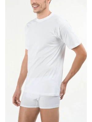 Erkek Beyaz Eduardo 2li T-shirt 44ts10031beya