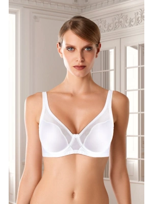 Kadın Beyaz 7021 Balenli Toparlayıcı Minimizer Sütyen