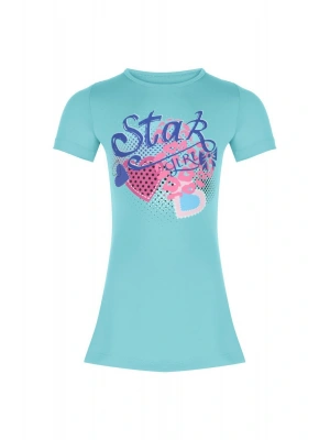 0466 Mint Kısa Kol Çocuk Tesettür Mayo