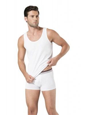 Erkek Pamuk-likralı Atlet Boxer Takım