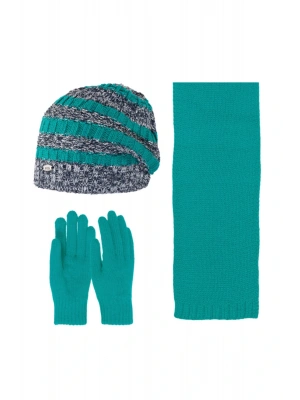 Erkek Çocuk Yeşil Üçlü Takım 9-15 Yaş k2960-09