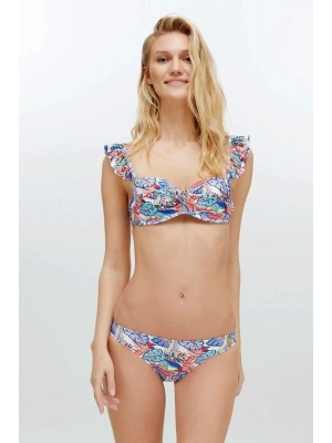 Kadın Desenli Bikini Takım