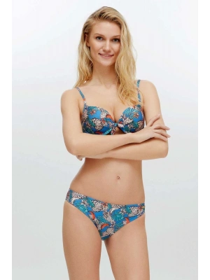 Kadın Mavi Bikini Takım