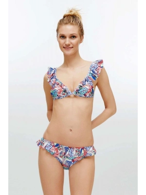 Kadın Desenli Bikini Takım