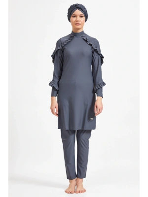 Büyük Beden Seçenekli Özel Hızlı Huruyan Tesettür Mayo 4104