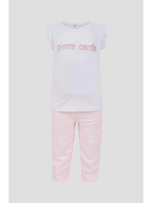 %100 Pamuk Üst Örme Alt Dokuma Müslin Kumaş Kız Çocuk Alt Üst Takım 303863