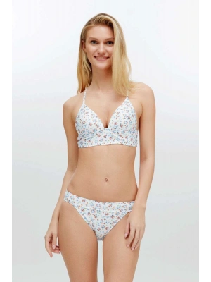 Kadın Beyaz Bikini Takım