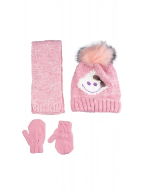 1-4 Yaş Bebe Kız Üçlü Takım